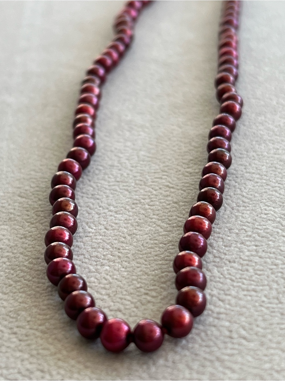 Adina Reyter chunky red seed pearl necklace